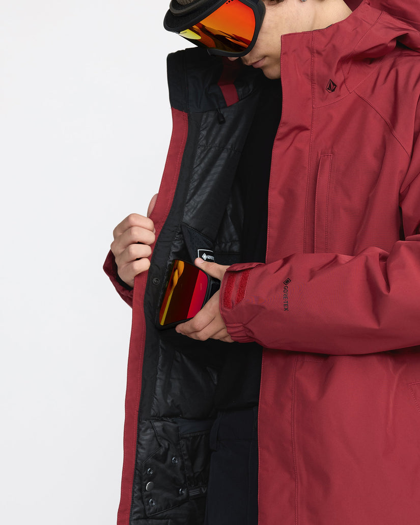 Dua Insulated Gore-Tex Jacke - Burnt Red