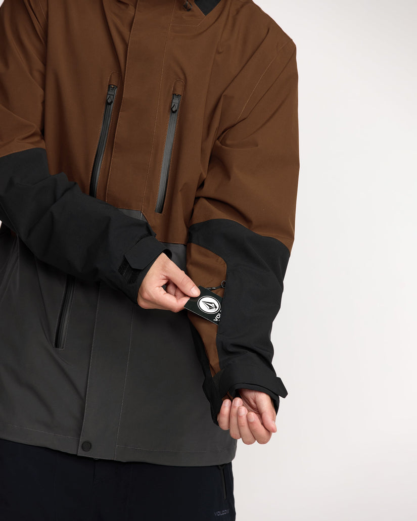 Rnge Stretch 30K Jacke - Brown