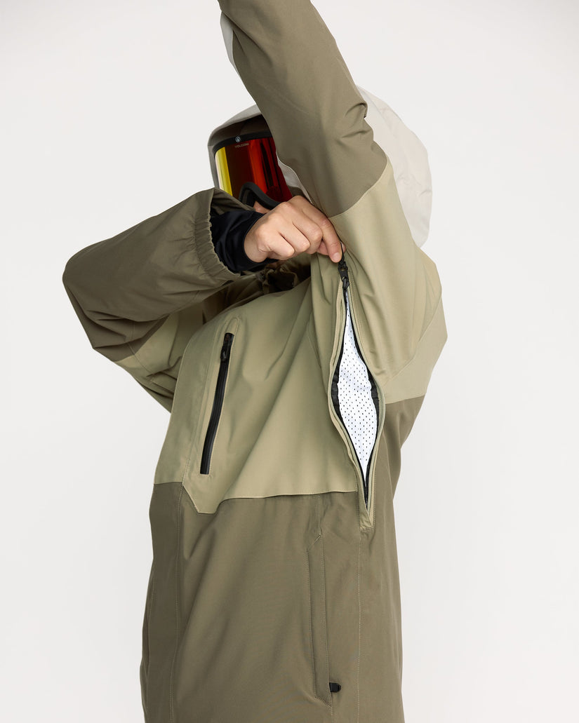 Rnge Stretch 30K Jacke - Moss Green