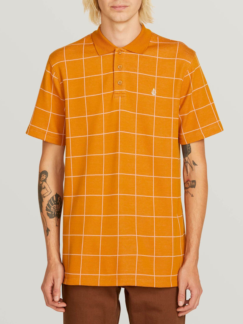 WOWZER PLAID POLO