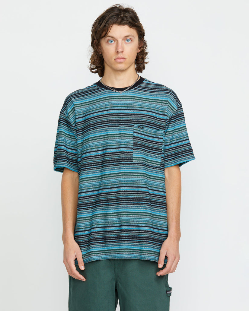 T-shirt Slide Stone - DARK BLACK HEATHER