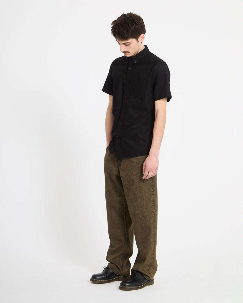 Everett Oxford Shirt - New Black