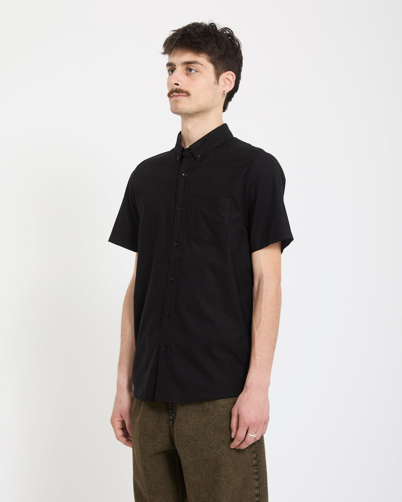 Everett Oxford Shirt - New Black