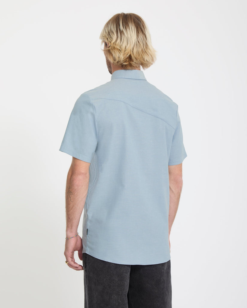 Everett Oxford Shirt - Wrecked Indigo