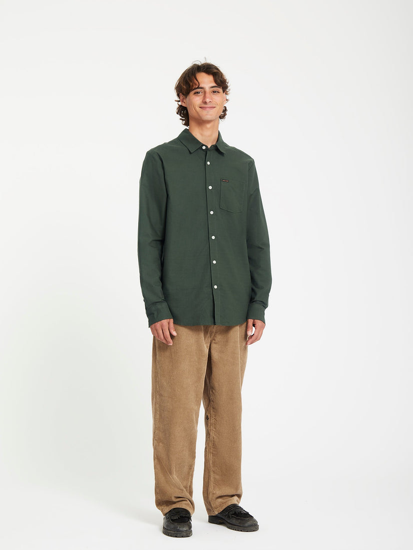 Veeco Oxford Hemd - Dark Forest