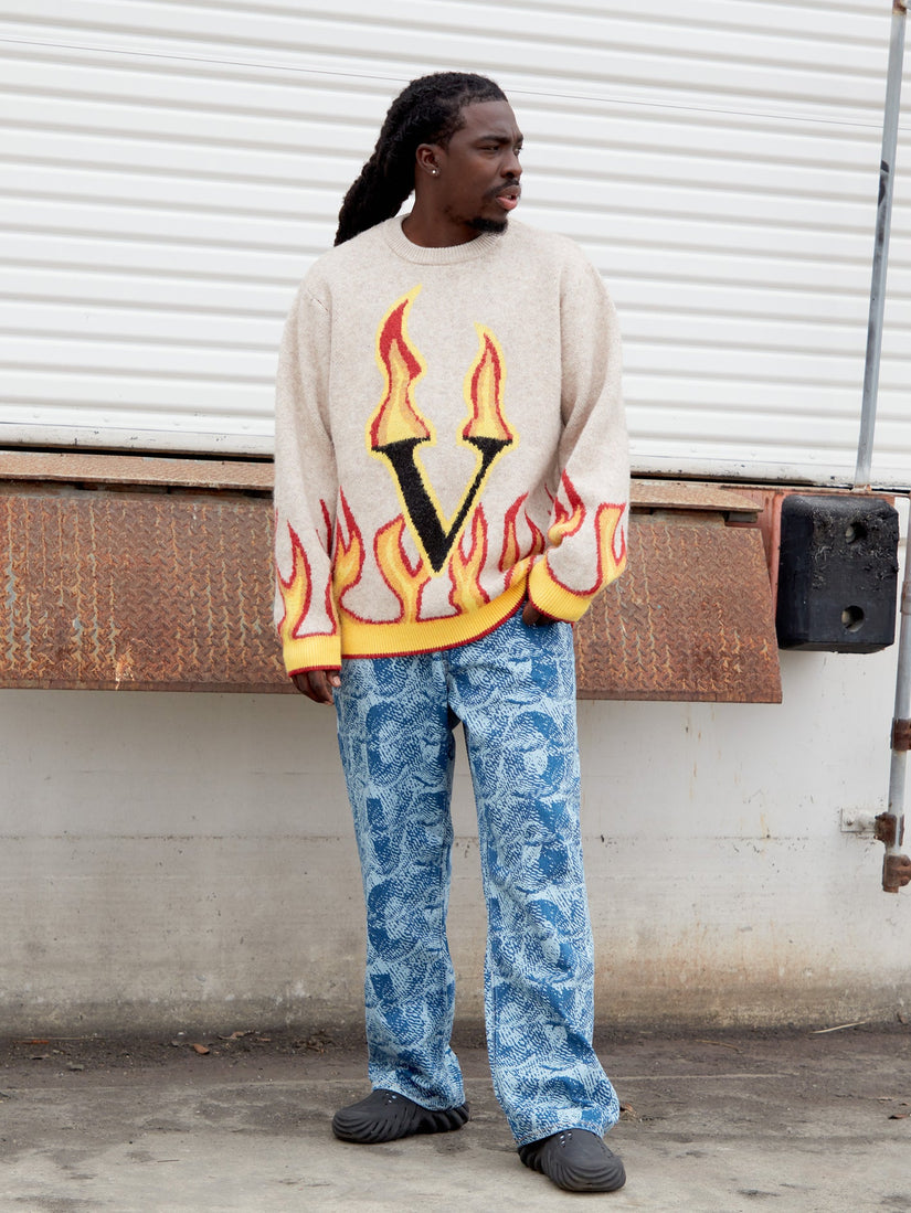 Fergadelic Pullover - Dirty White