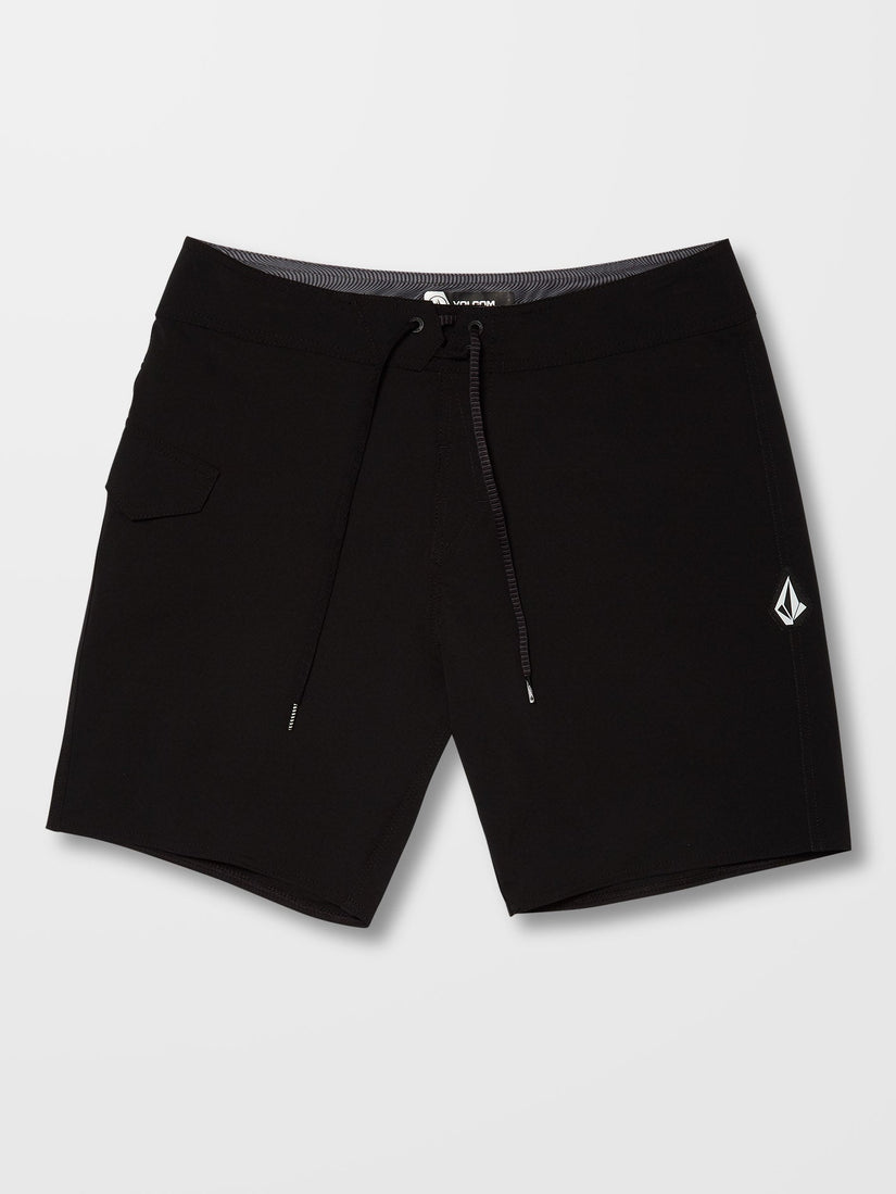 Lido Solid Mod 18" Boardshort - BLACK (A0812122_BLK) [1]