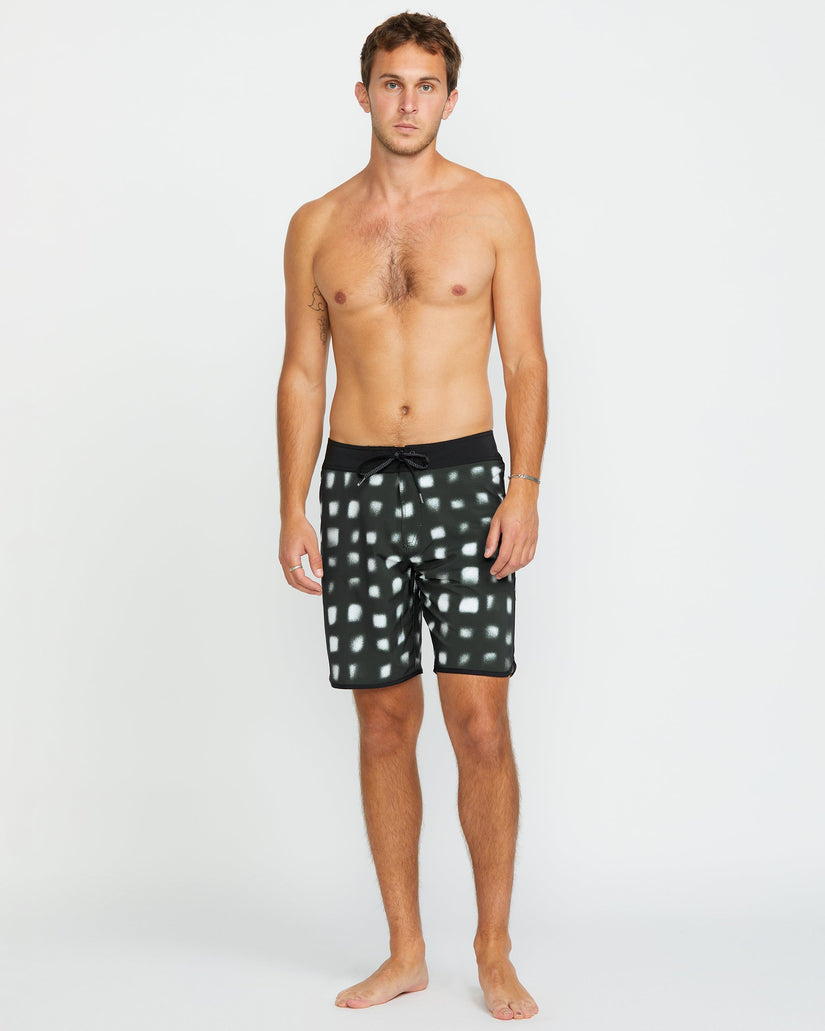 Boardshort Infuse Scallop Mod 19" - BLACK