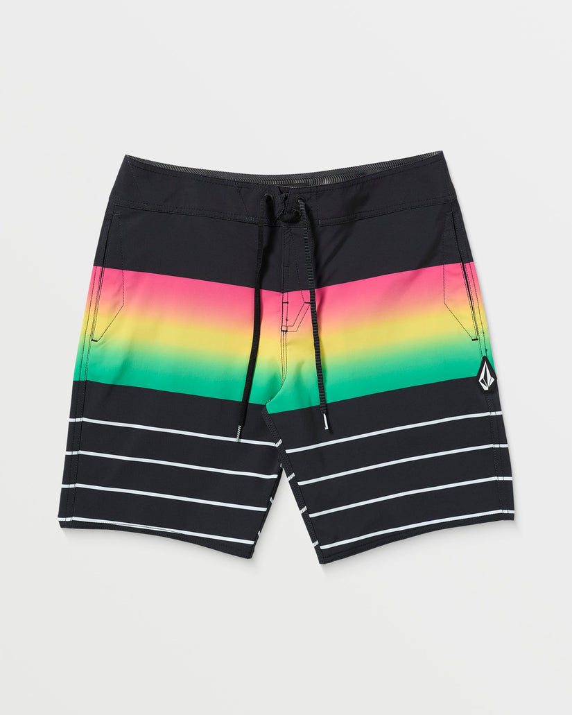 Quarta Fade Mod 19" Boardshorts - NEW BLACK