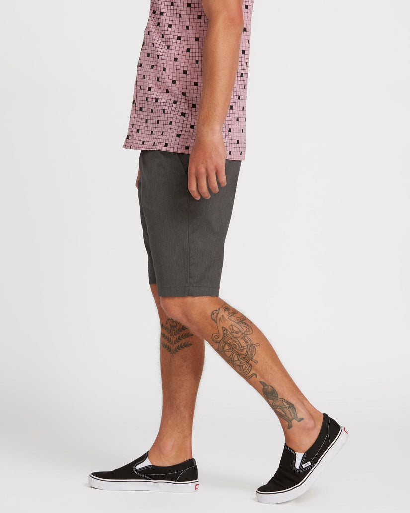 Short Stretch Frickin Modern 21" - CHARCOAL HEATHER