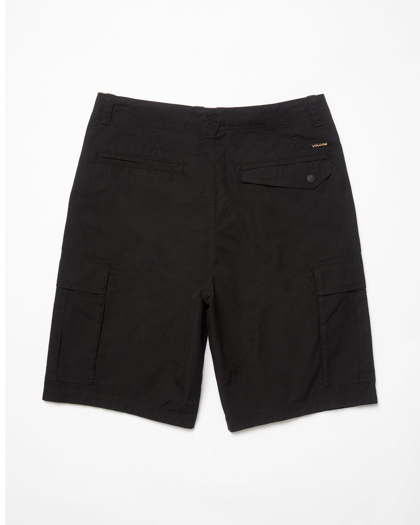 Strange Tripper 22" Cargo Short - Black