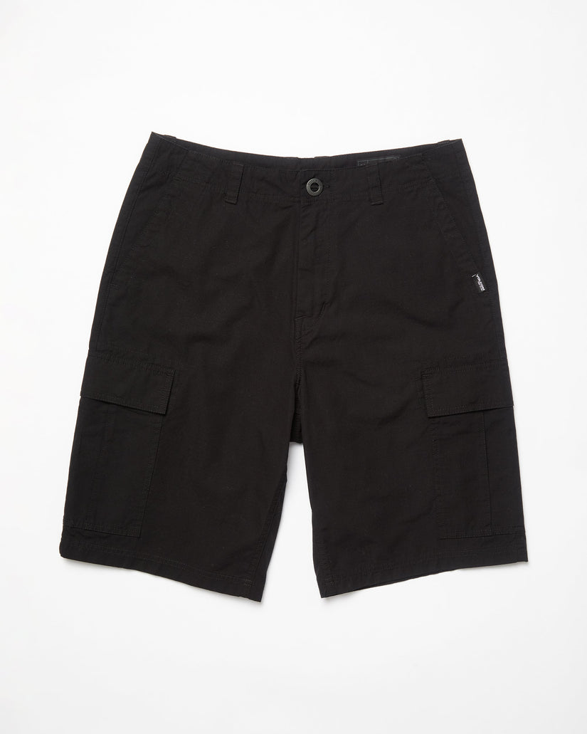Strange Tripper 22" Cargo Short - Black
