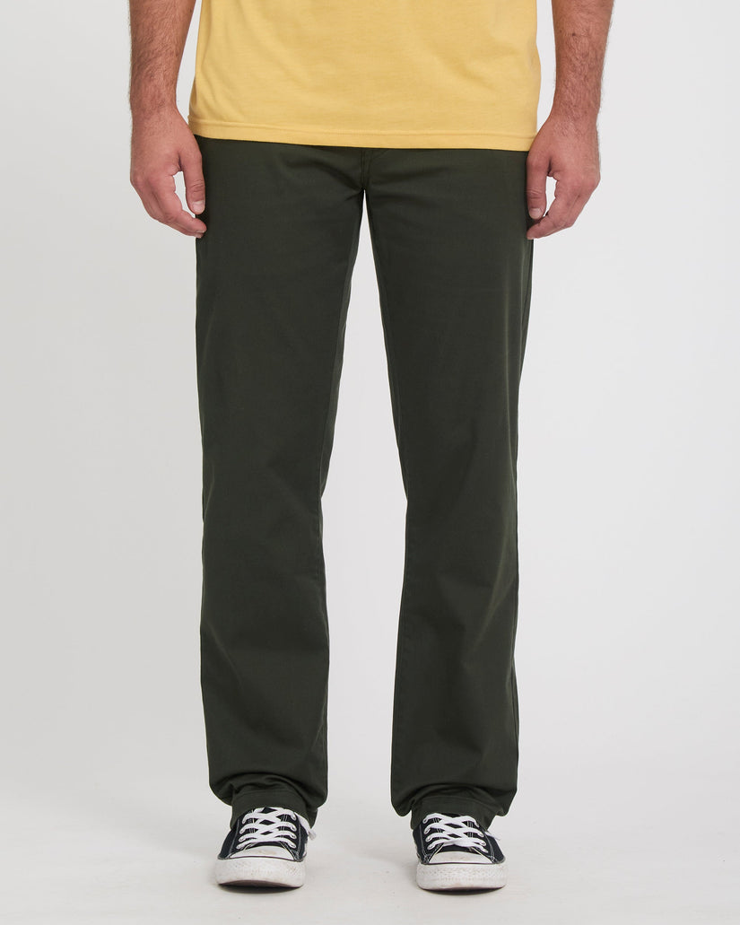 Frickin Modern Stretch Trousers - Rinsed Black