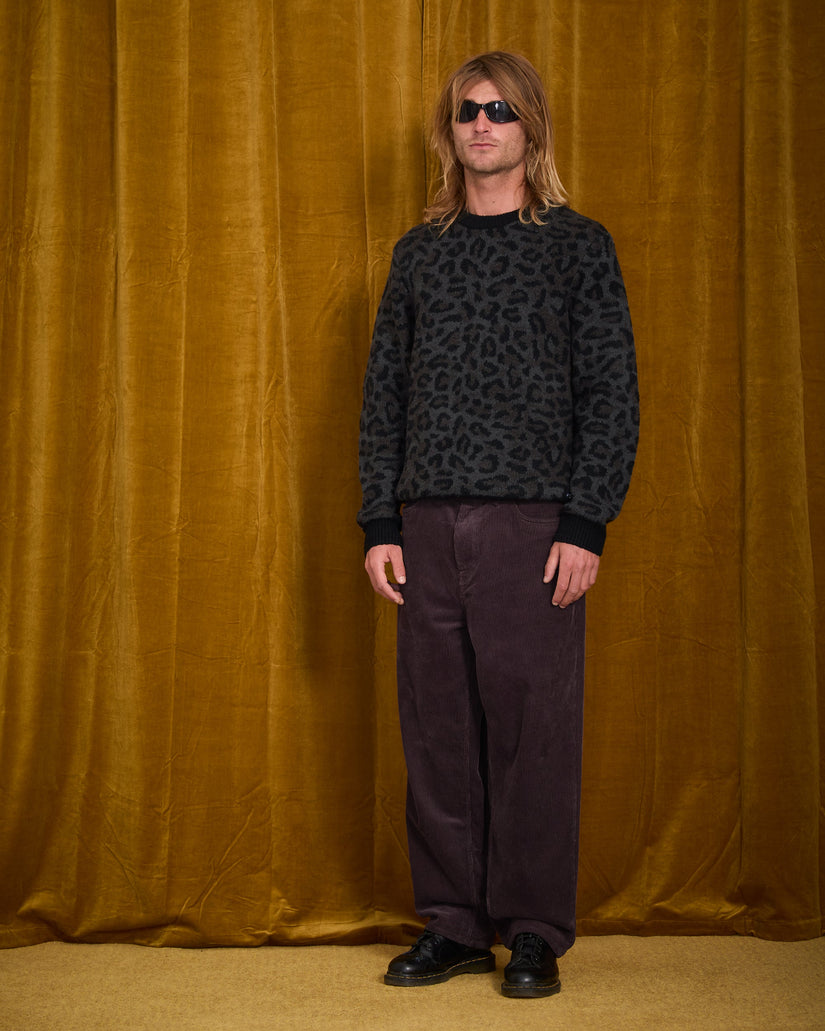 Billow Tapered Corduroy Trousers - Raisin
