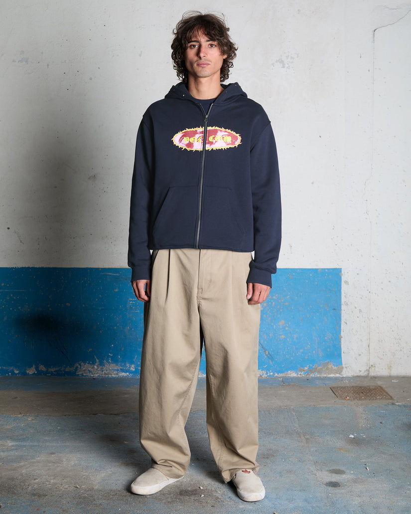 Holter Pleat Trousers - Khaki