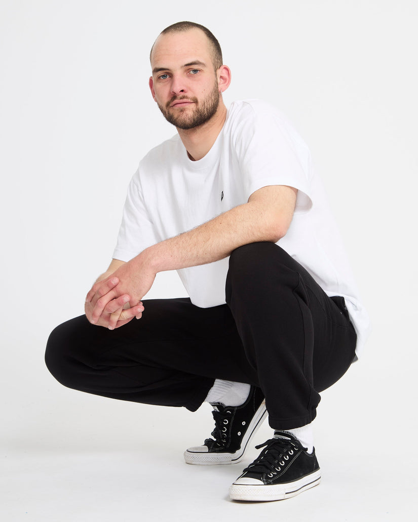 Single Stone Fleece Jogger - Black
