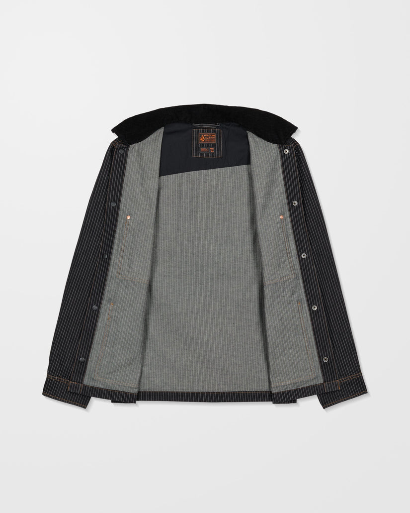 Work Dialed Jacket - Black Stripe