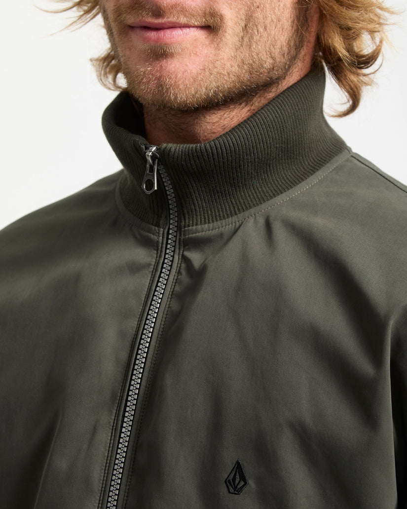 Damerman Bomberjacke - Rinsed Black