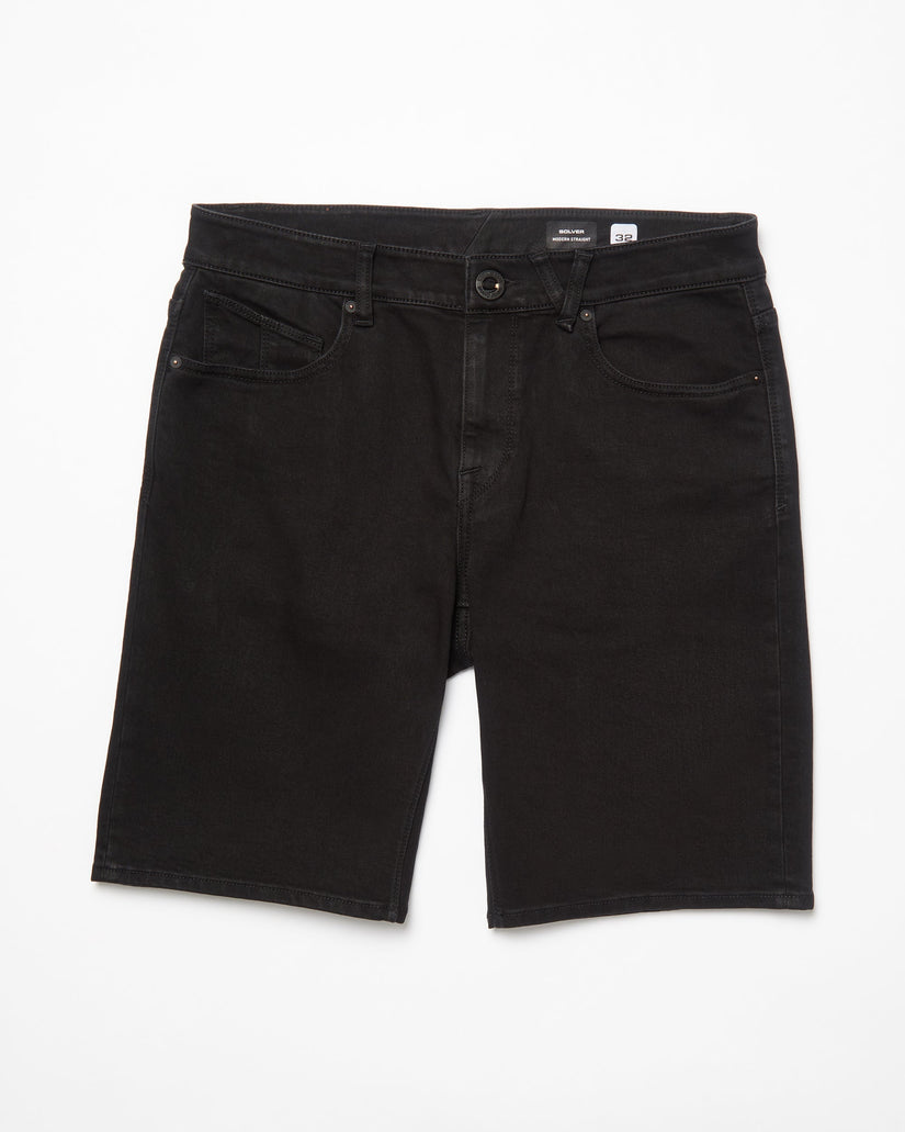 Solver Denim Shorts - BLACK OUT