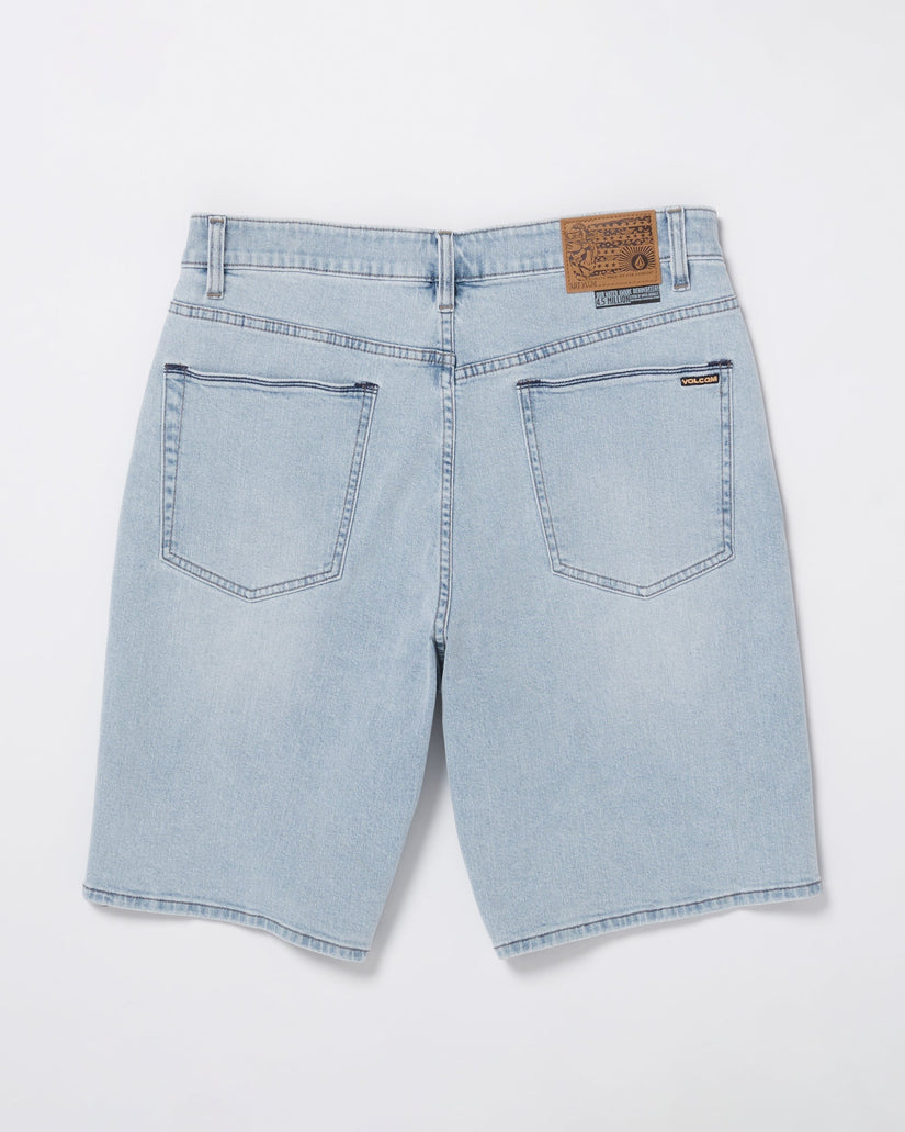 Billow 22" Denim Short - Desert Dirt Indigo