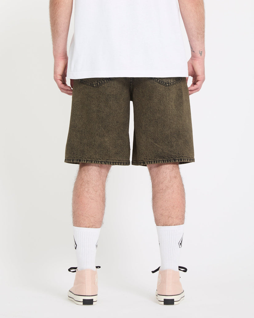 Billow 22" Denim Short - Sage Leaf