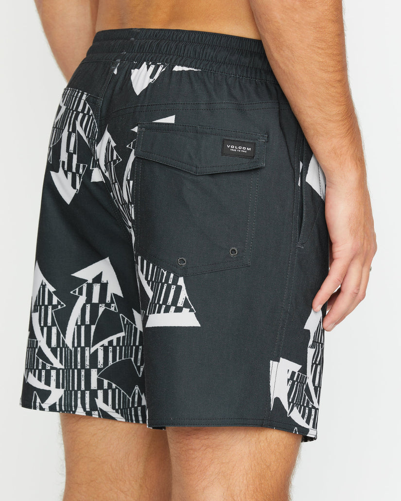 Unite Stoney Trunk 17" Boardshorts - BLACK