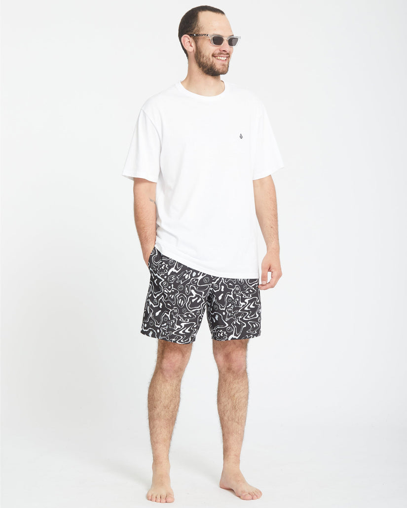 Filip Rygalski Smile Trunk 17" Boardshorts - BLACK