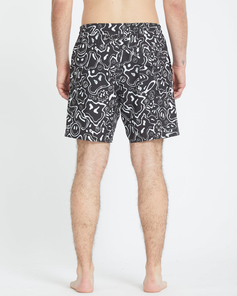 Filip Rygalski Smile Trunk 17" Boardshorts - BLACK