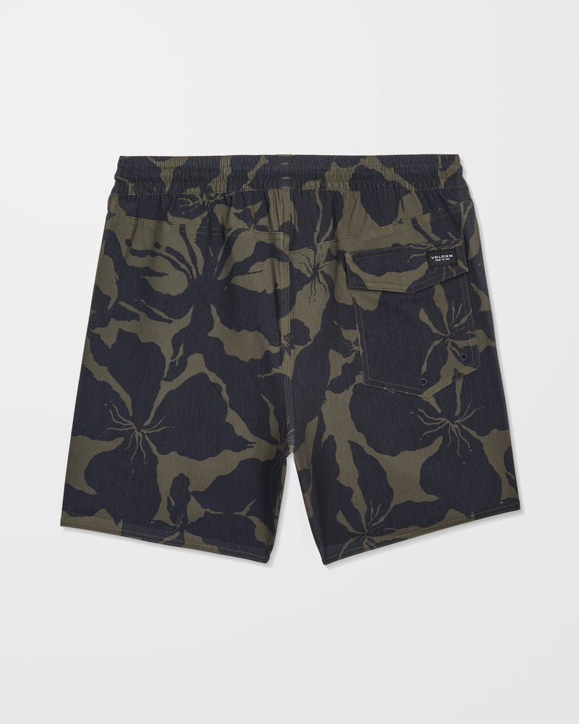 Psyche Cotton Trunk 17" Boardshort - Ivy