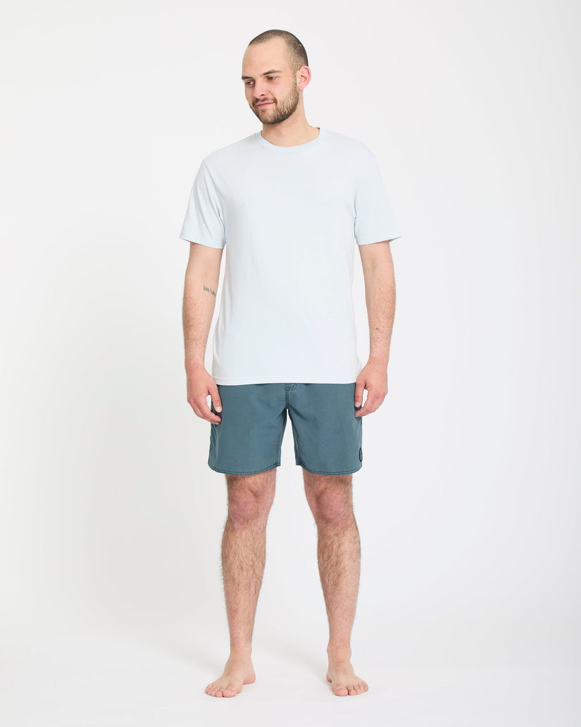 Center Trunk 17" Boardshort - Tradewinds