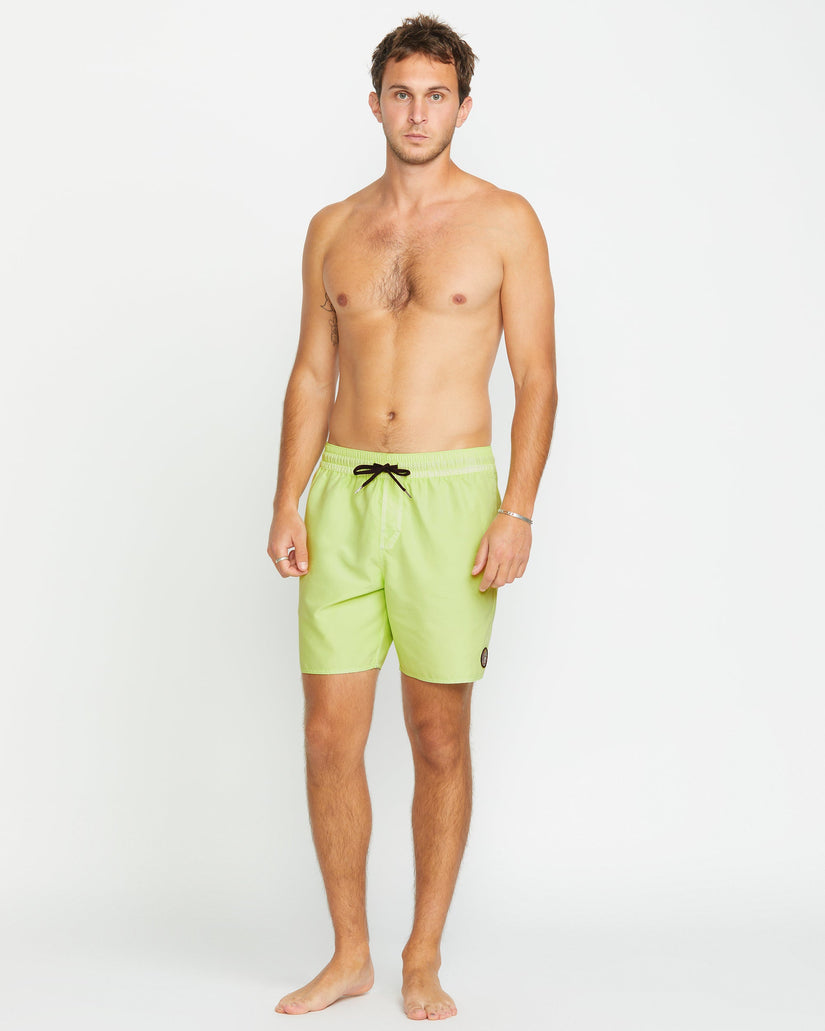 Boardshort Center Trunk 17" - MIST GREEN