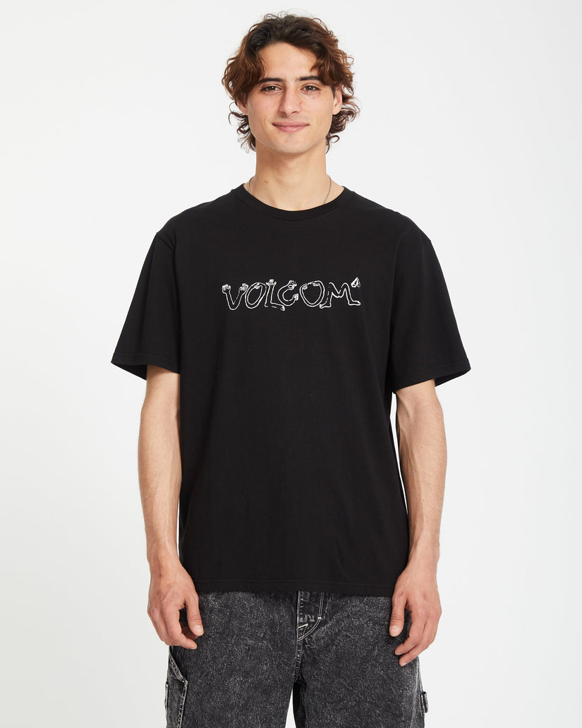 T-shirt Crazybal - BLACK