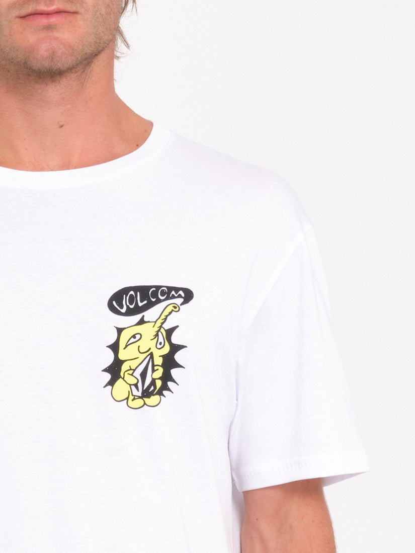 T-shirt Santi Stoned - WHITE