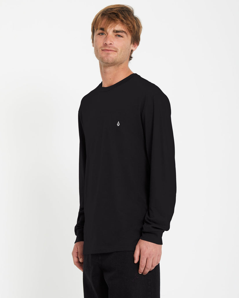 Stone Blanks T-shirt - BLACK