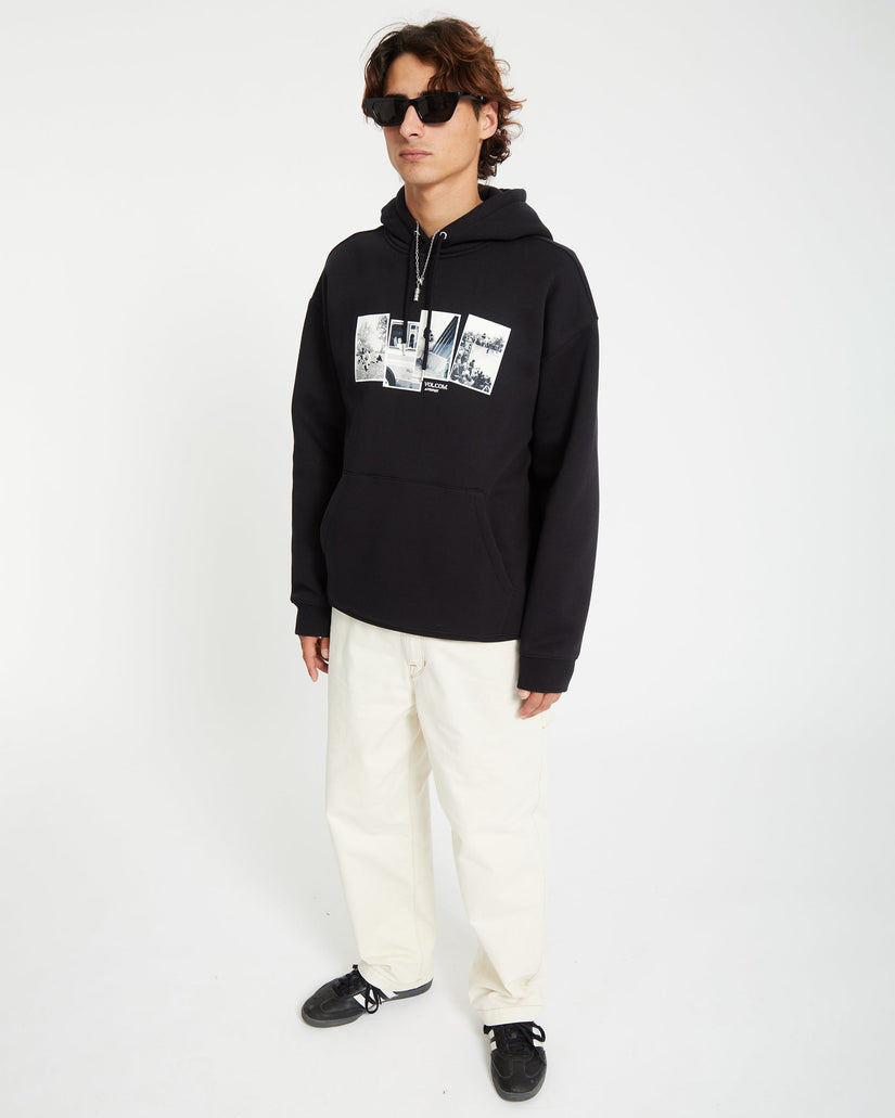 Pfanngles Kapuzenpullover - BLACK