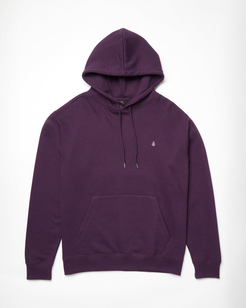 Single Stone Kapuzenpullover - GRAPE ROYALE
