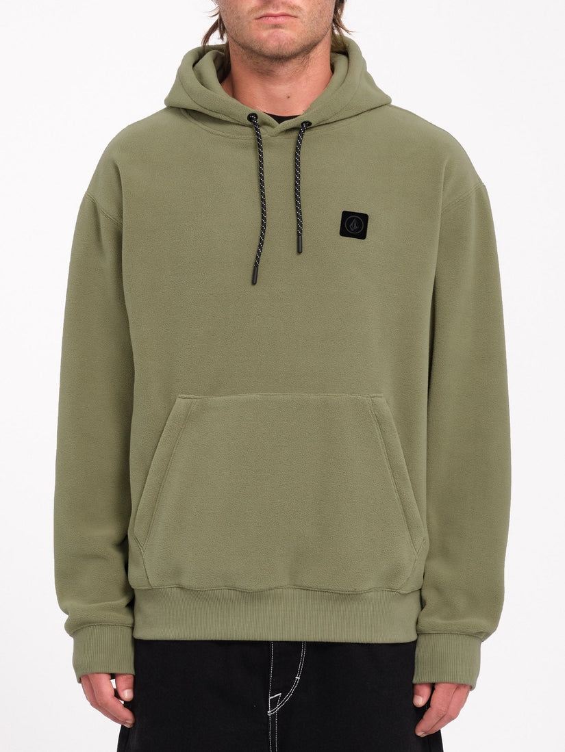 Sweat à capuche Second Trip - THYME GREEN