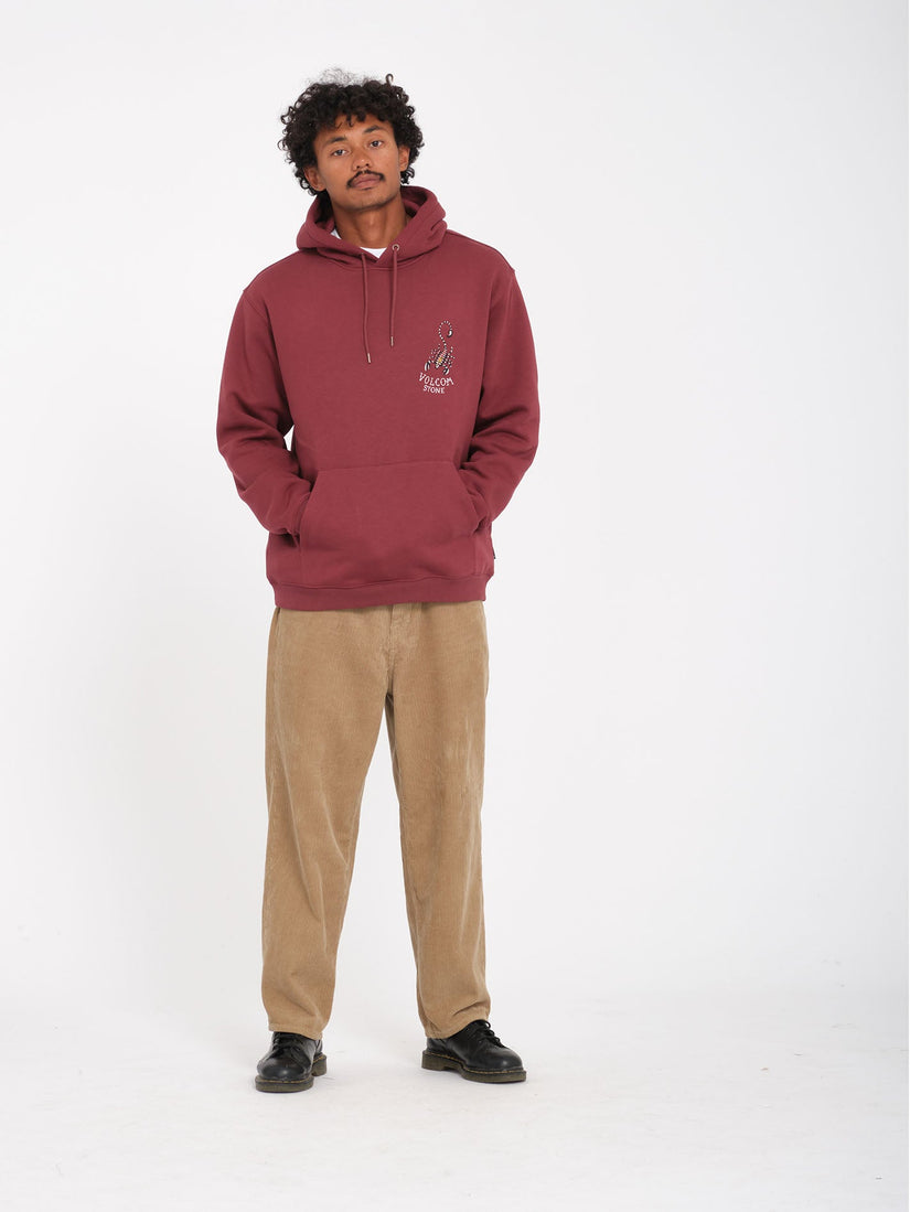 Lintell Classic Hoodie - Merlot