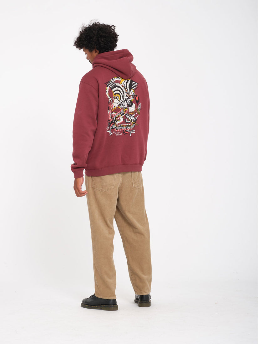 Lintell Classic Hoodie - Merlot