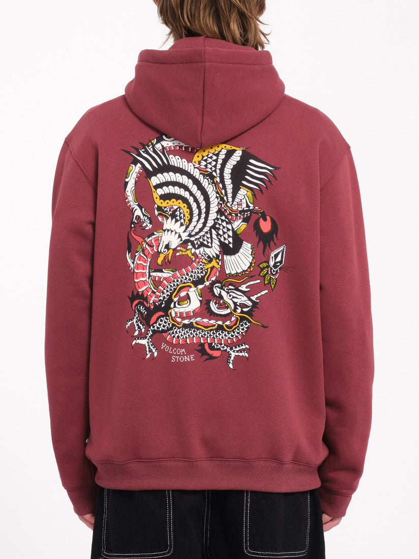 Lintell Classic Hoodie - Merlot