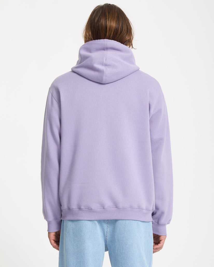 Sweat À Capuche Single Stone - Purple Ash