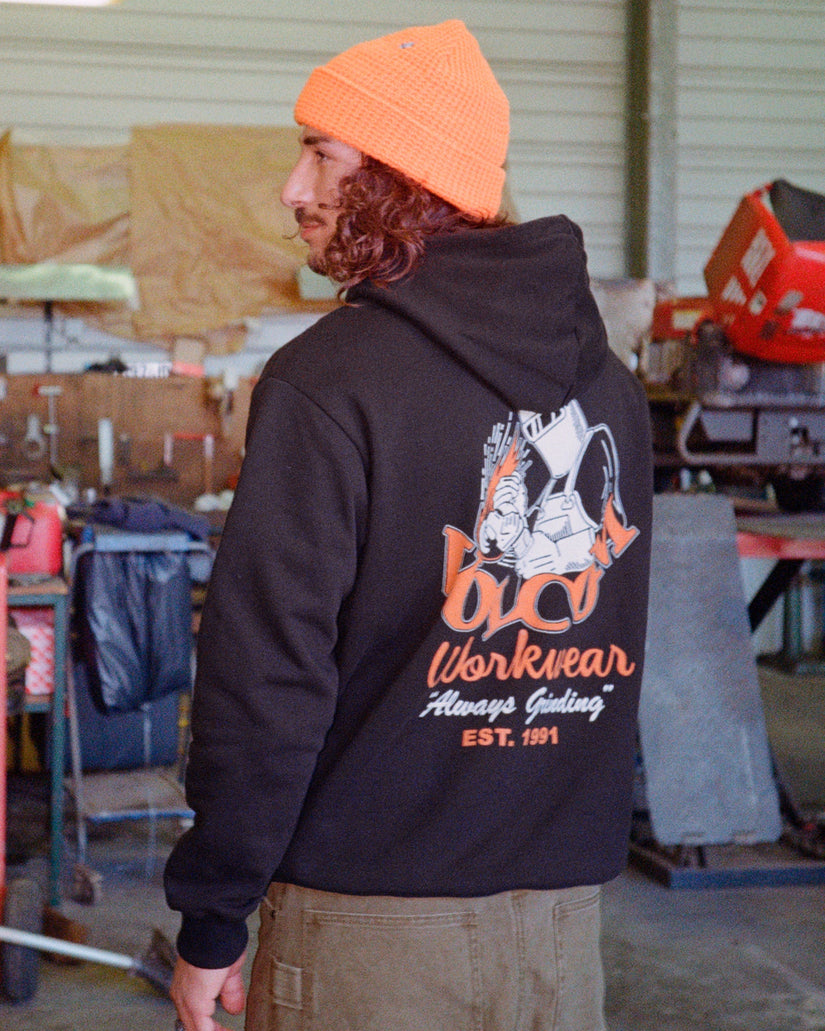 Always Grinding Hoodie - Black
