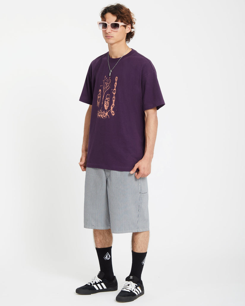 T-shirt Poetic Dess - GRAPE ROYALE