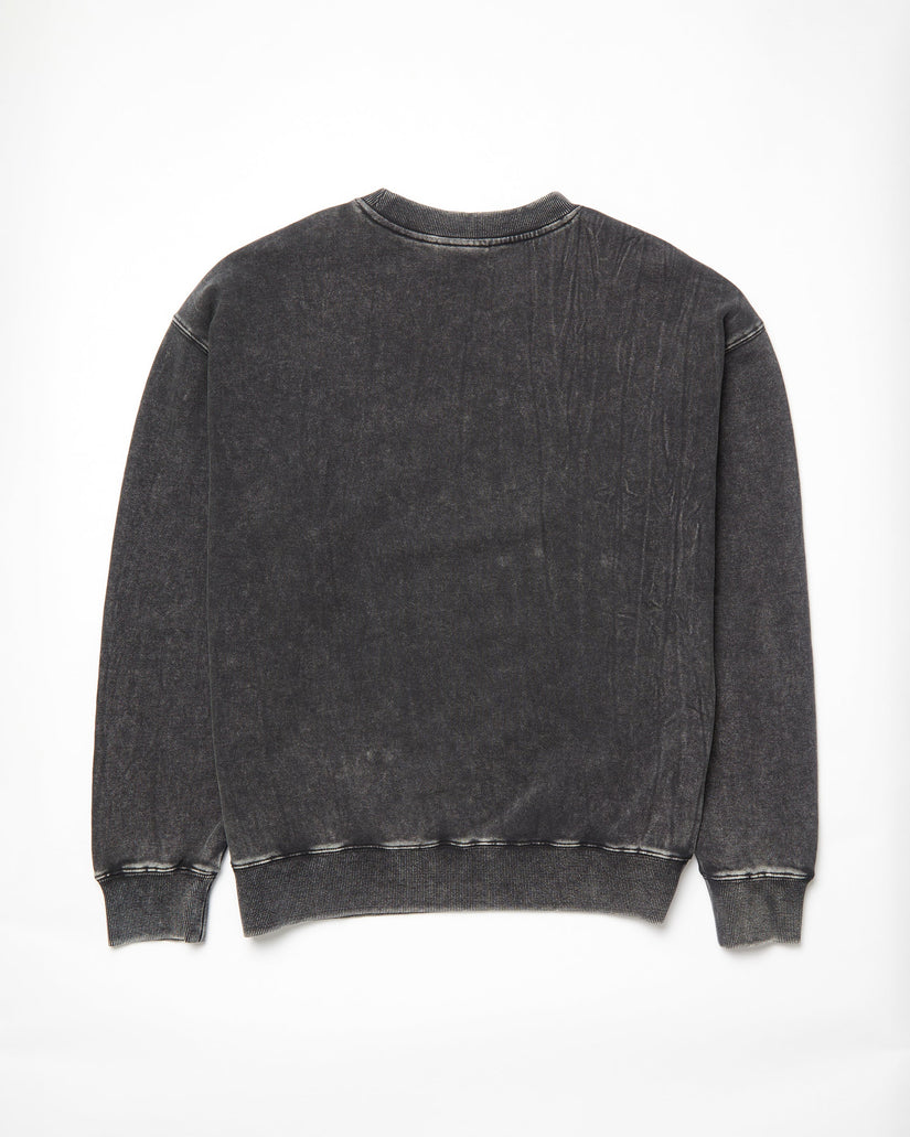 Bob Mollema Pullover - LIGHT ACID BLACK