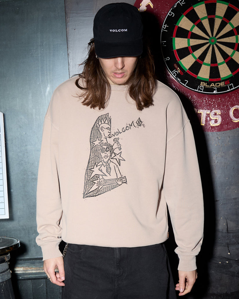 Issam Auptel Sweatshirt - Bark Brown
