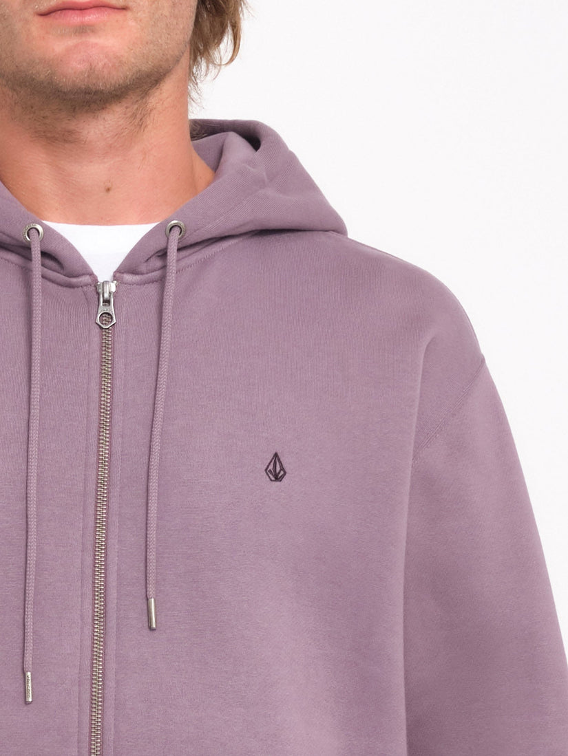 Sweat à capuche zippé Single Stone - VINTAGE VIOLET