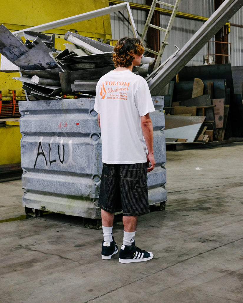Workwear T-Shirt - White Combo