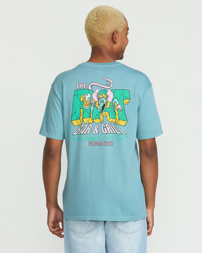 Rat Bar T-Shirt - Used Blue