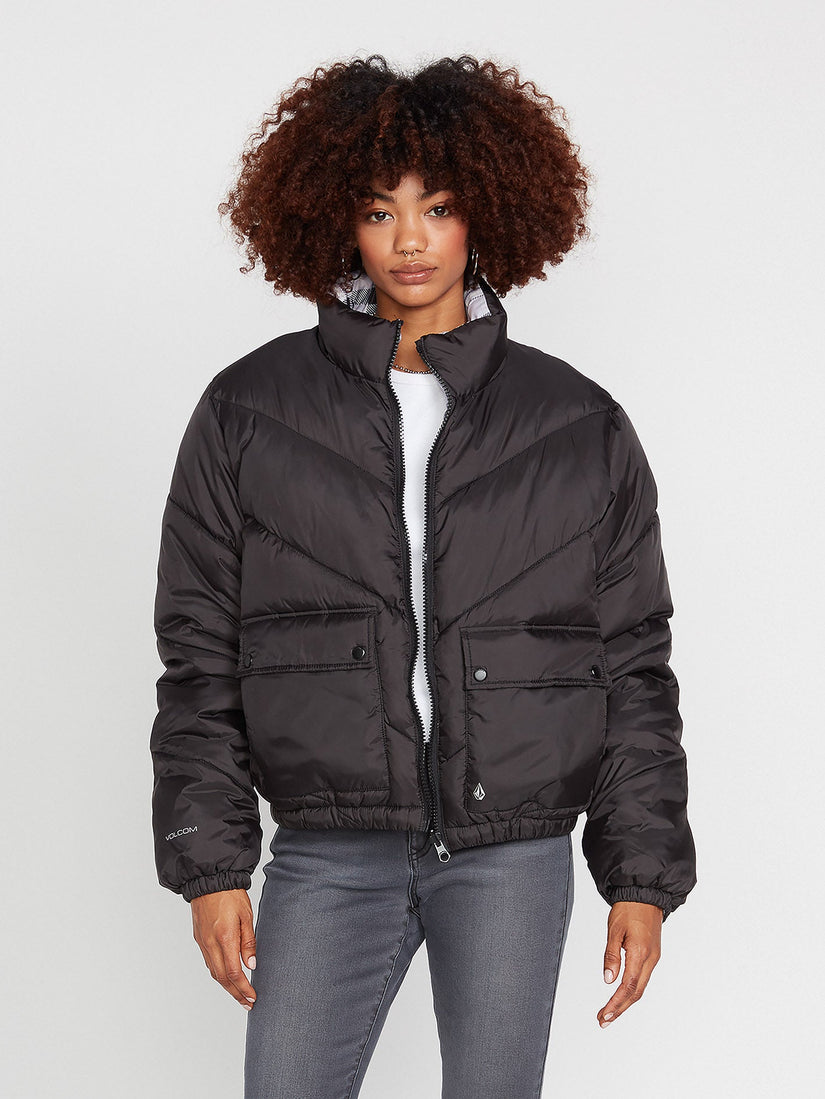 Down'N Puff Jacket (Reversible) - BLACK (B1732203_BLK) [1]