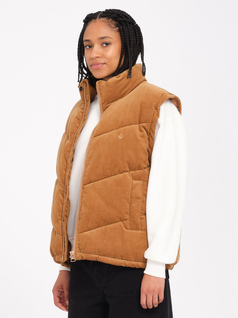 Cord'N Puffjacke - Vintage Brown
